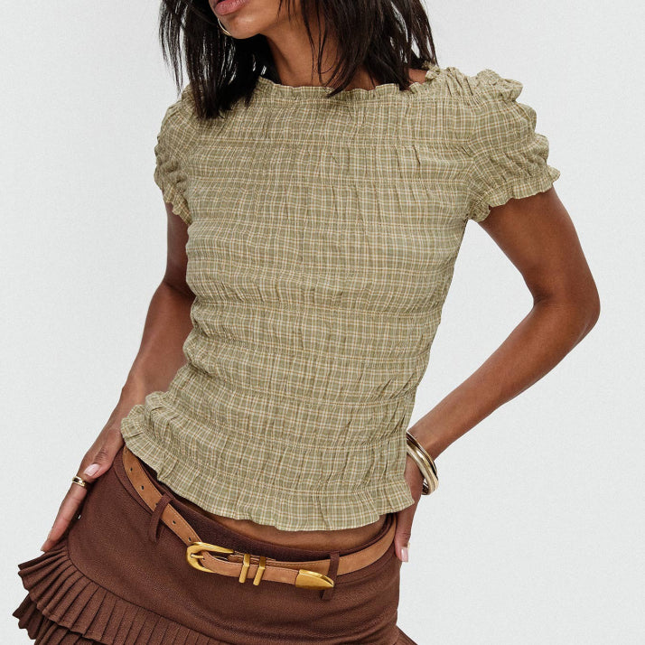Damen Sommer Spitzen Crop Top | Lässig