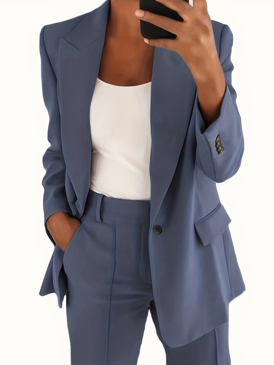 Damen Elegante Business 2-teiliges Anzug-Set | Stilvoll