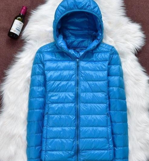 Verpackbar Daunenjacke Damen | Puffer