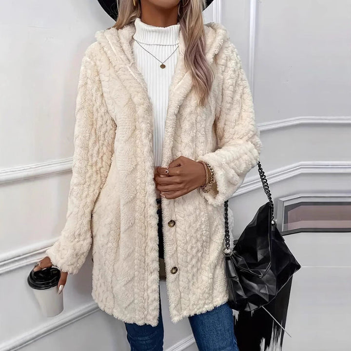 Gestrickt Fleecejacke Damen | Gemütlich