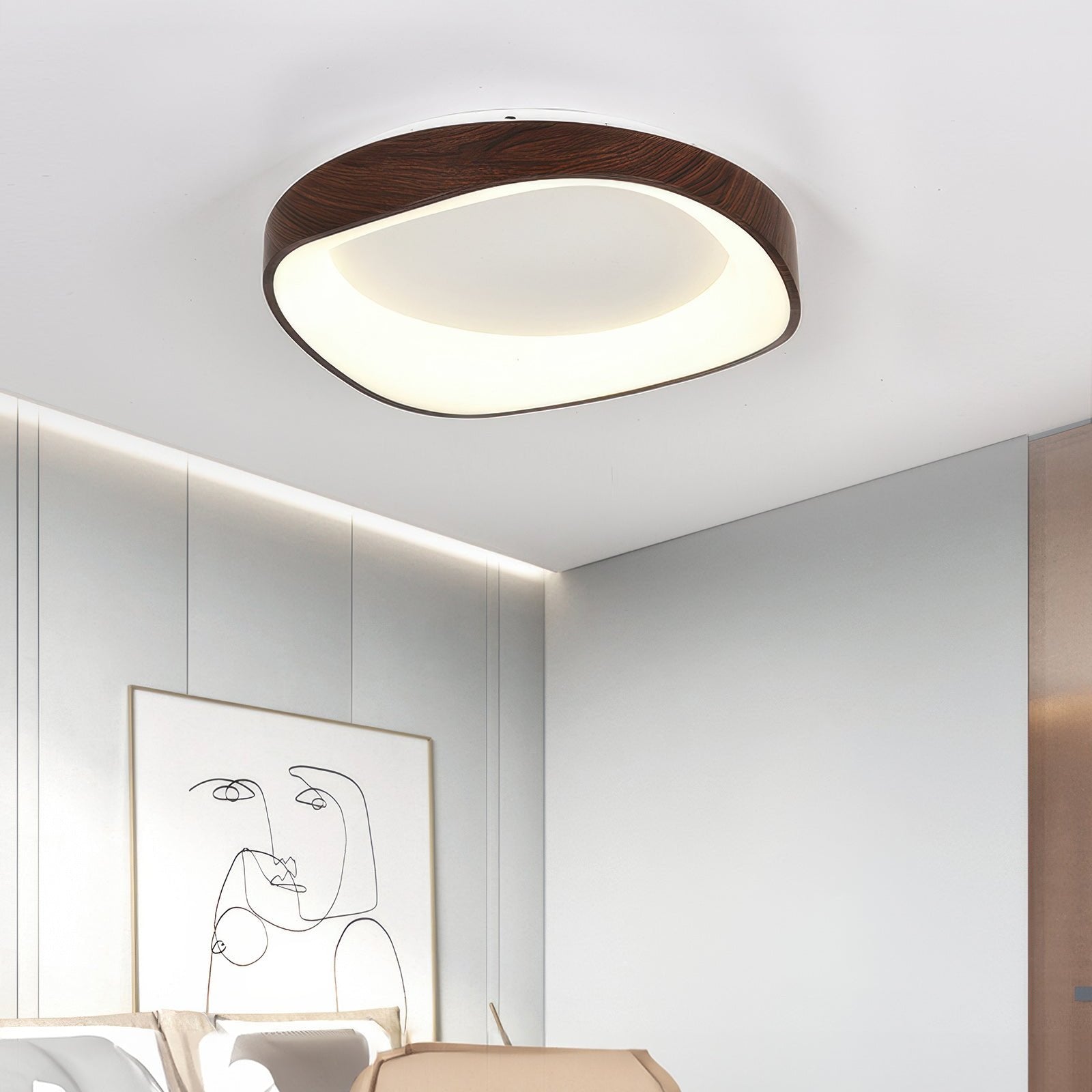 Scandinavian Wave - Loftlampe mit Boligindretning Stil als stilvolles Lichtdesign
