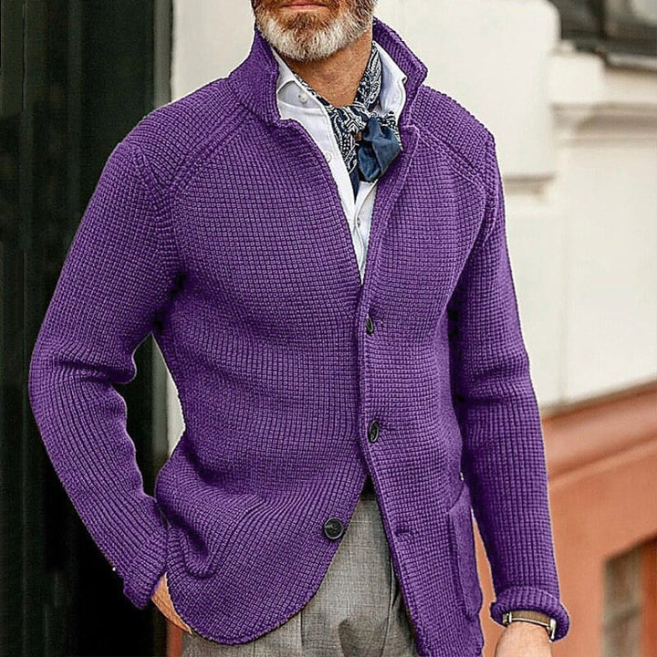 Herren Warme Strickjacke | Strick