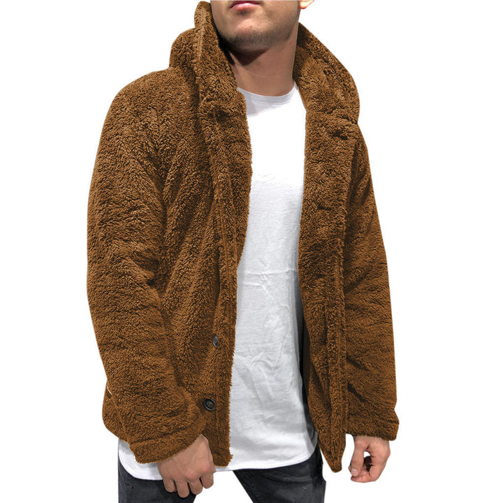 Locker Fleecejacke für Herren | Mit Kapuze