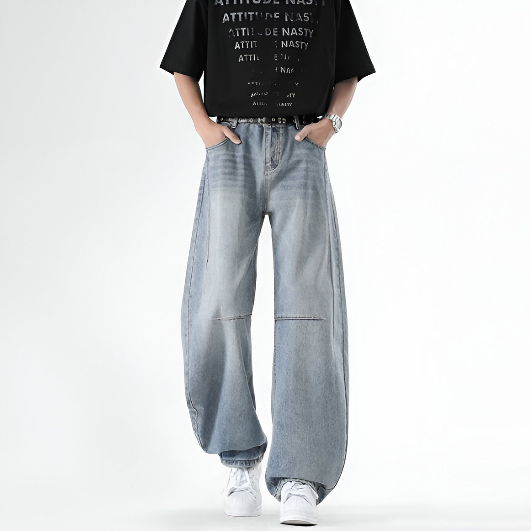 Herren Mode Baggy Jeans | Straßen-Lässig