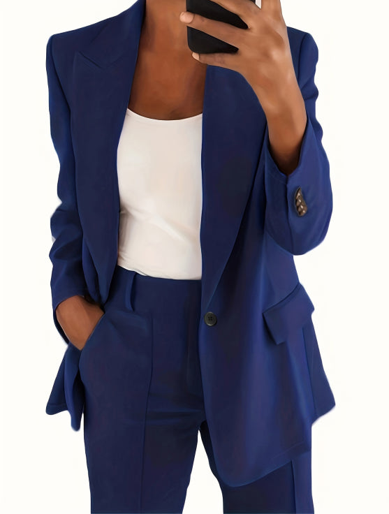 Damen Elegante Business 2-teiliges Anzug-Set | Stilvoll