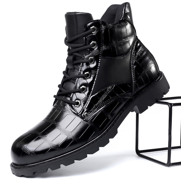 Herren Moderne Mode Stiefel | Schnürung