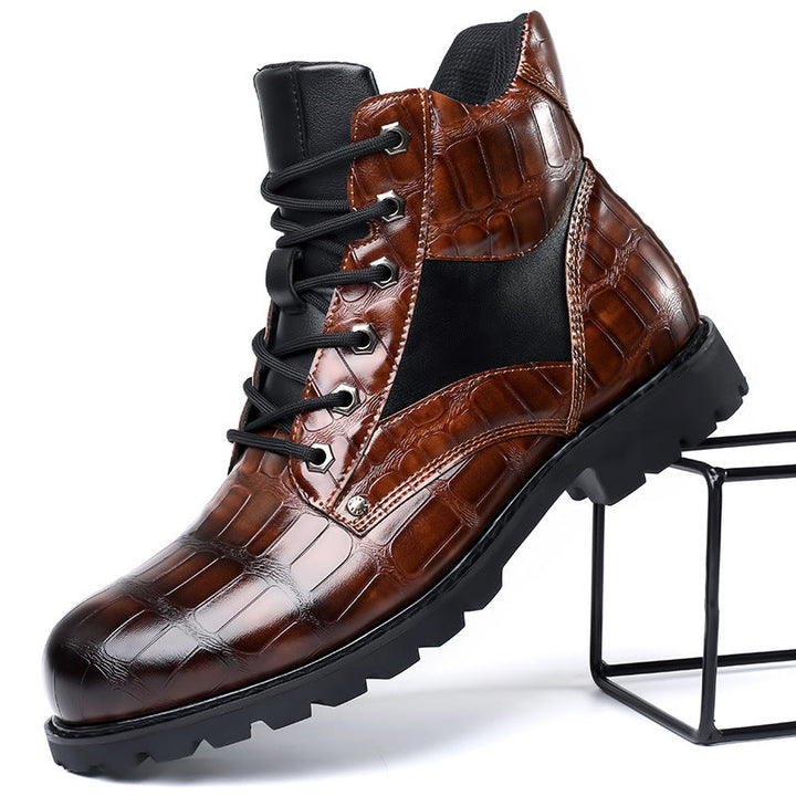 Herren Moderne Mode Stiefel | Schnürung