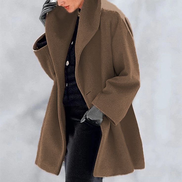Damen Winter Warme Mantel | Langarm