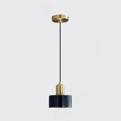 Zylinderlicht - Pendellampe mit Boligindretning Akzenten als minimalistisches Designhighlight
