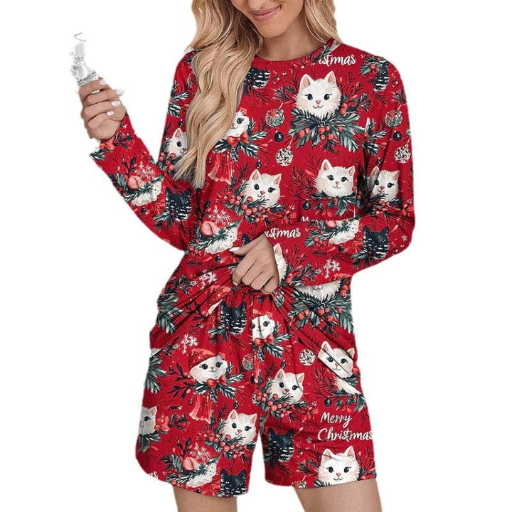 Weihnachtpyjama für Damen | Setzen