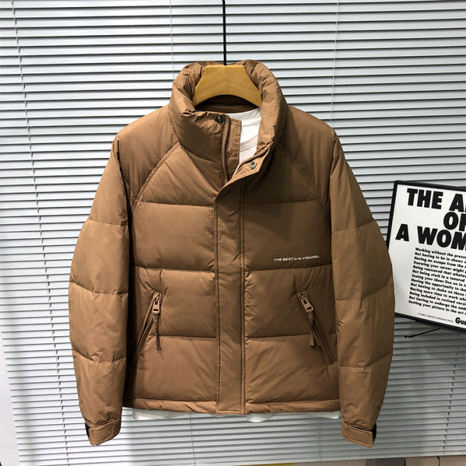 Herren Winter Jacke | Seitliche Reißverschlusstasche