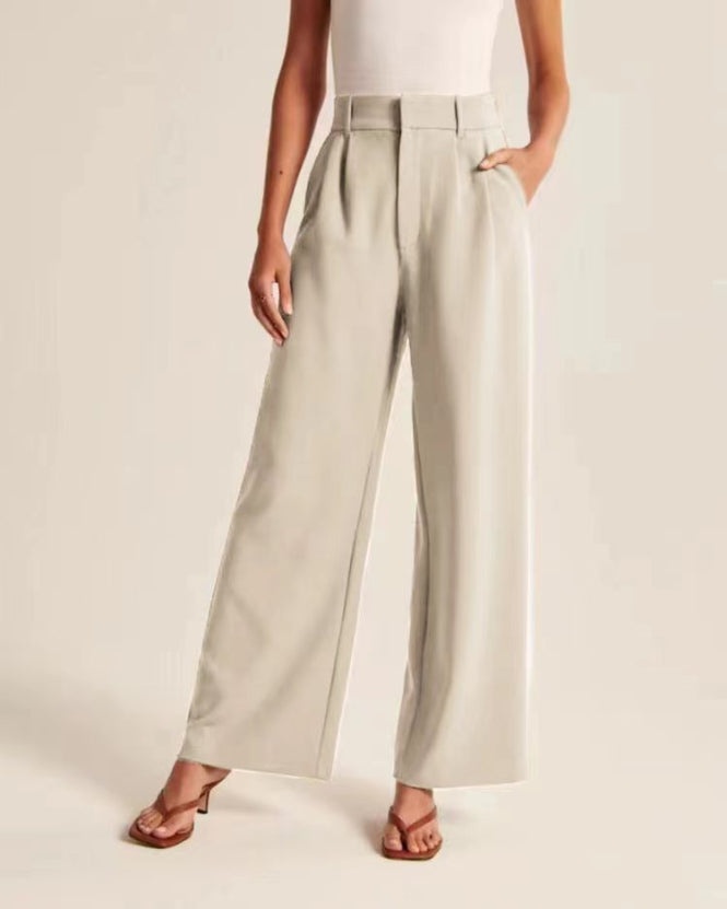 Elegante Damen Arbeitshose | Weites Bein