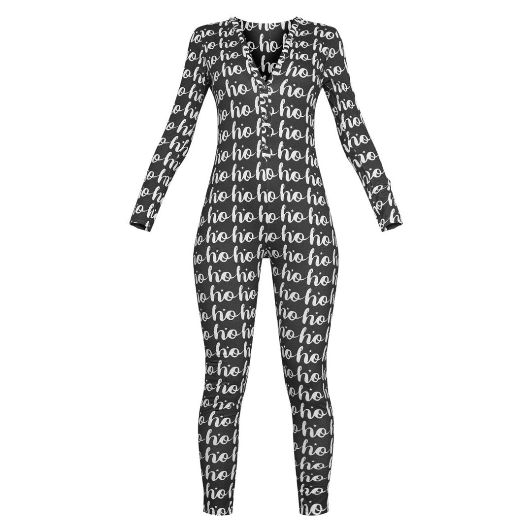 Weihnachtjumpsuit Damen | Lange Ärmel