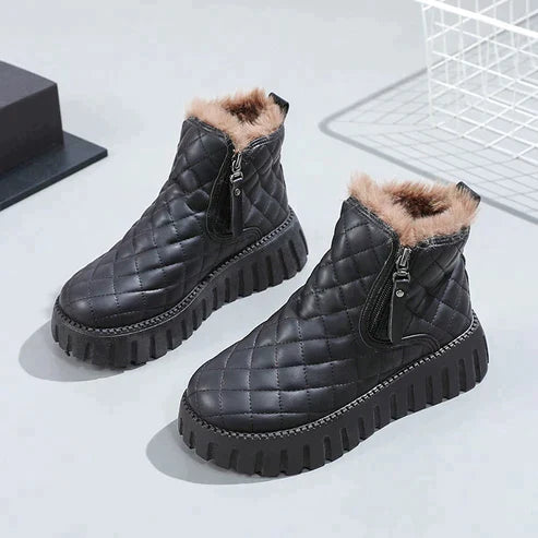 Stilvoll Winterstiefel Damen | Gesteppt