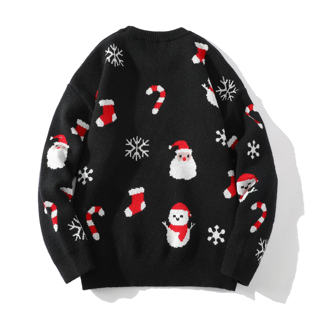 Gemütlich Weihnachtpullover Damen | Gestrickt