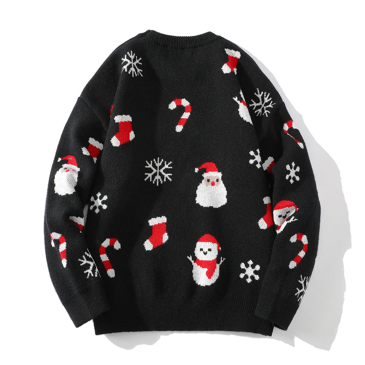 Gemütlich Weihnachtpullover Damen | Gestrickt
