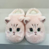 Damen Schnurrhaar Katze Gesicht Hausschuhe | Schlupf