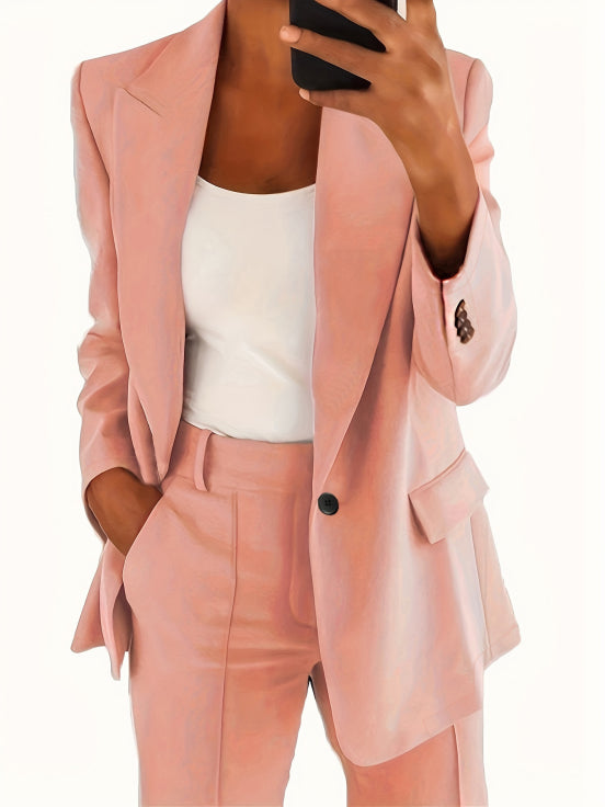 Damen Elegante Business 2-teiliges Anzug-Set | Stilvoll