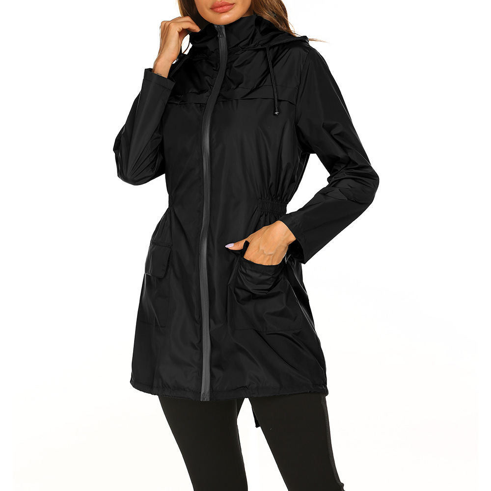 Damen Regen Jacke | Lang