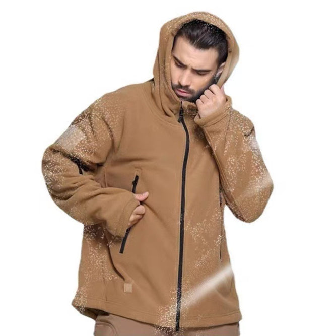 Winter Fleecejacke Herren | Taschen