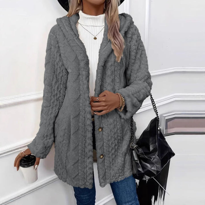 Gestrickt Fleecejacke Damen | Gemütlich