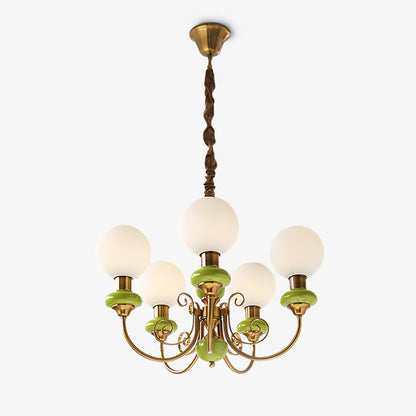 Elegante Leuchten - Kreativer Art Déco-Kronleuchter