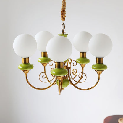Elegante Leuchten - Kreativer Art Déco-Kronleuchter