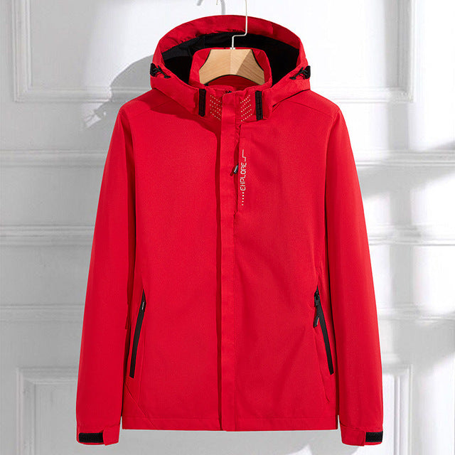 Damen Regen Jacke | Mit Kapuze