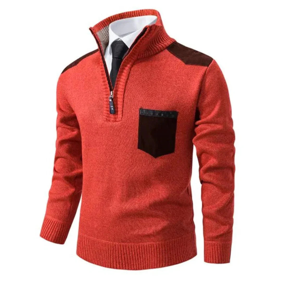 Herren Strick Langarm Pullover | Winter