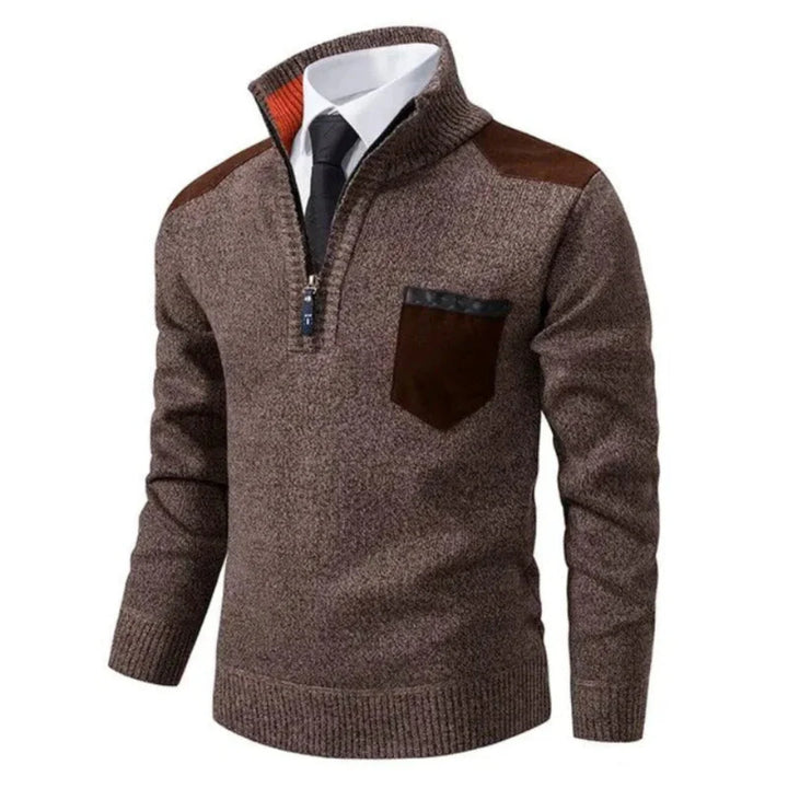 Herren Strick Langarm Pullover | Winter