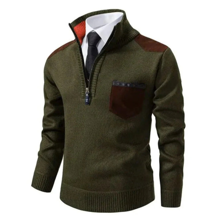 Herren Strick Langarm Pullover | Winter