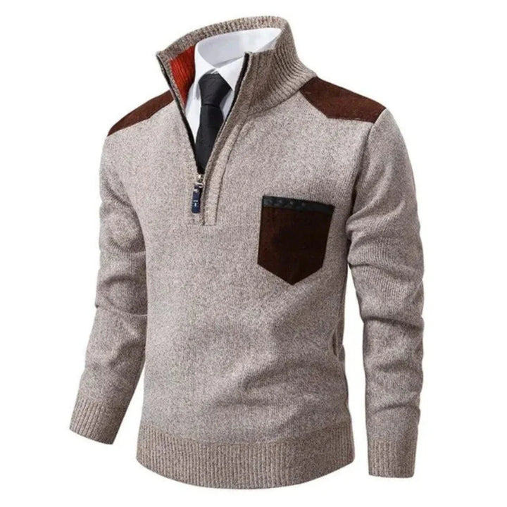Herren Strick Langarm Pullover | Winter