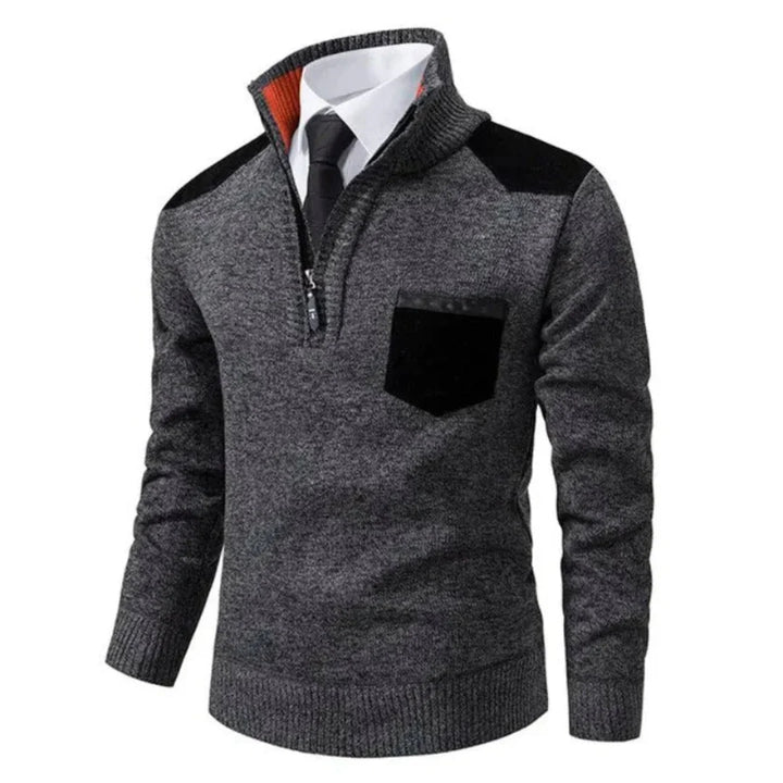 Herren Strick Langarm Pullover | Winter
