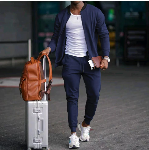 Herren Lässig Set | Zweiteilig