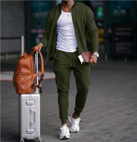 Herren Lässig Set | Zweiteilig
