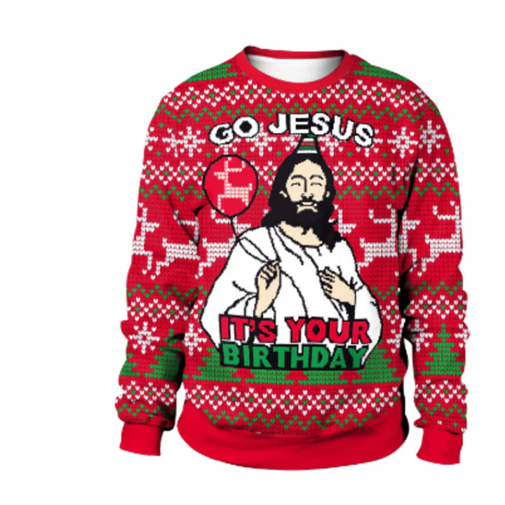 Herren Gemütlich Weihnachten Pullover | Gestrickt