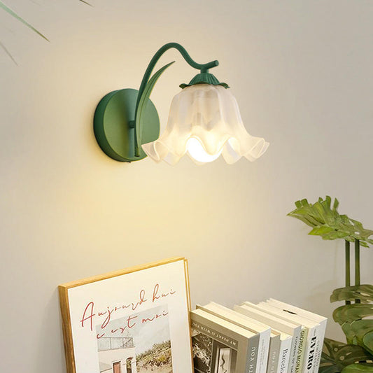 FloraGlow Blumige Wandleuchte Für Gemütliche Räume – Perfekt für eine warme Atmosphäre.