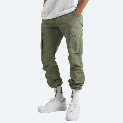 Ryder | Herren Cargo Hose mit praktischen Taschen | Schwarz