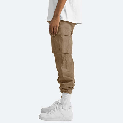 Ryder | Herren Cargo Hose mit praktischen Taschen | Schwarz