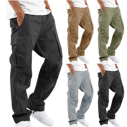 Ryder | Herren Cargo Hose mit praktischen Taschen | Schwarz
