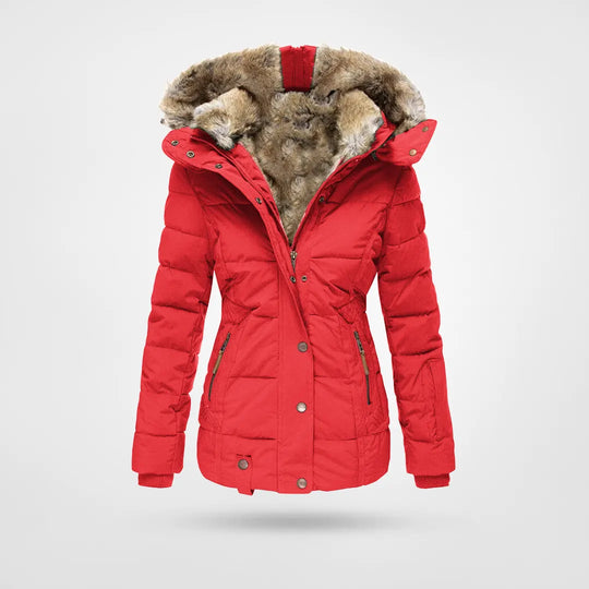 Damen-Winter-Daunenjacke | Warme