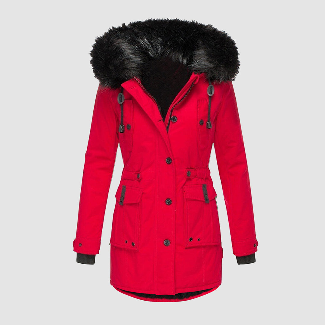 Damen Regen Mit Kapuze Jacke | Winter
