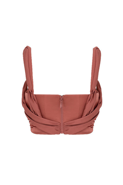 Damen Korsett Top | Rosa