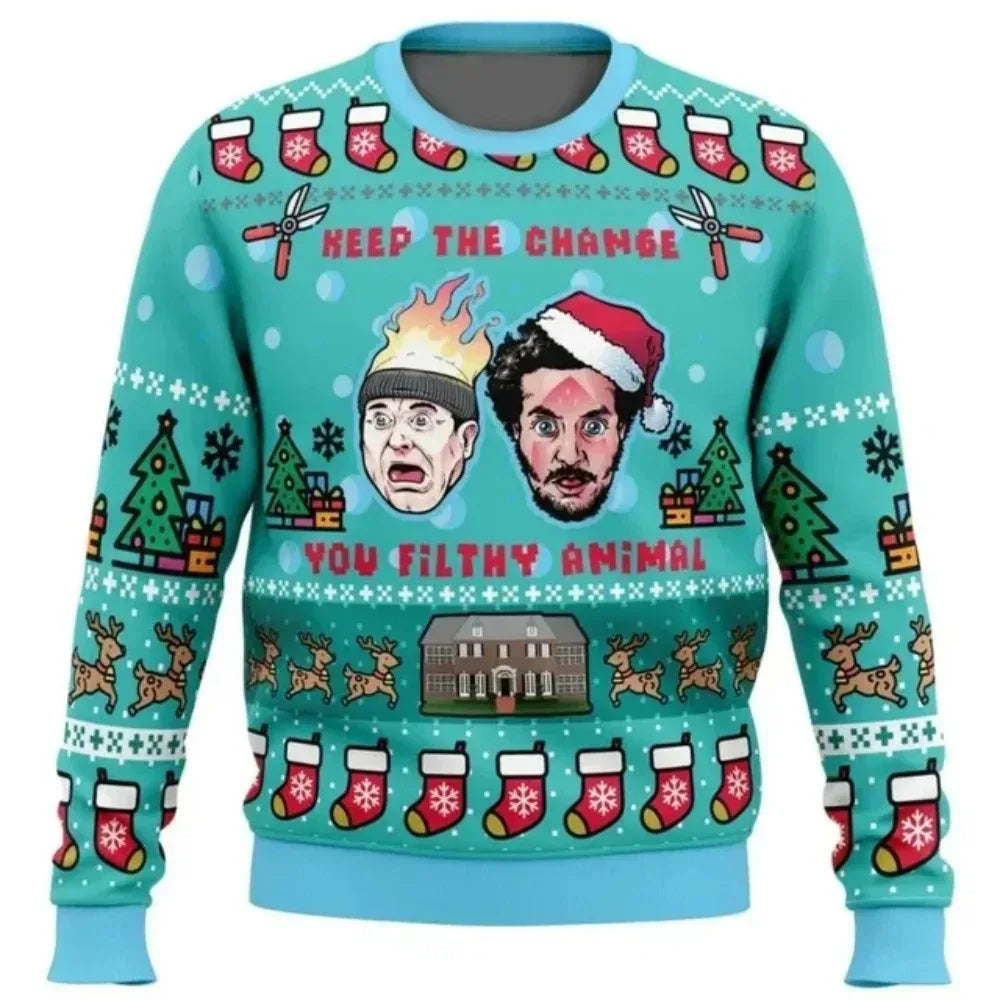 Weihnachtspullover Herren | Feiertag Spaß