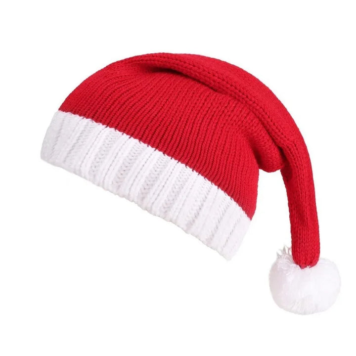 Weihnachtsmütze für Damen | Gestrickt