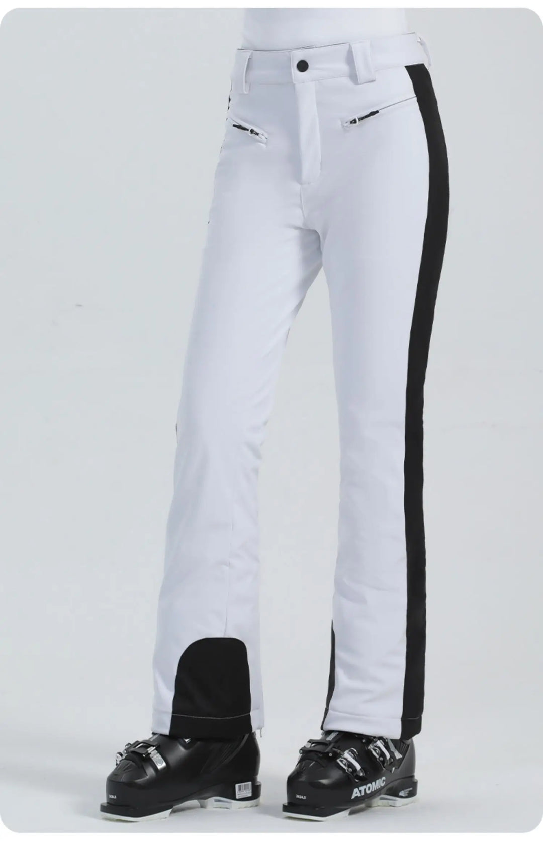 Schlanke Passform Skihose Damen | Hohe Taille