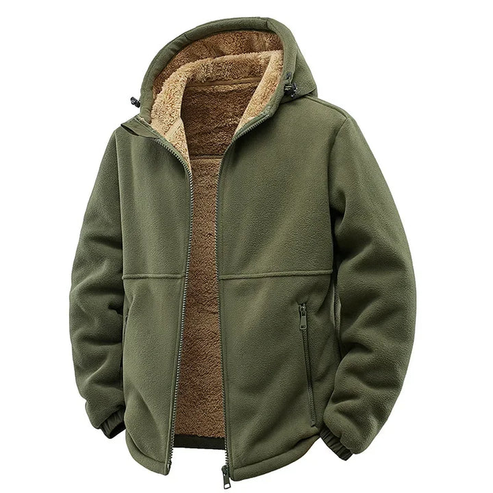 Sports Fleecejacke Herren | Mit Kapuze