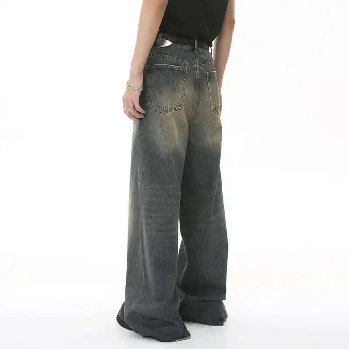 Herren Trendig Baggy Jeans | Stiefelschnitt
