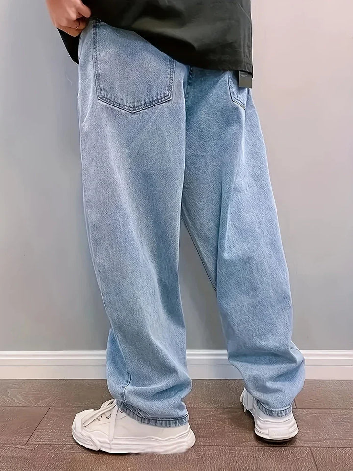 Herren Lässig Baggy Jeans | Straßenmode