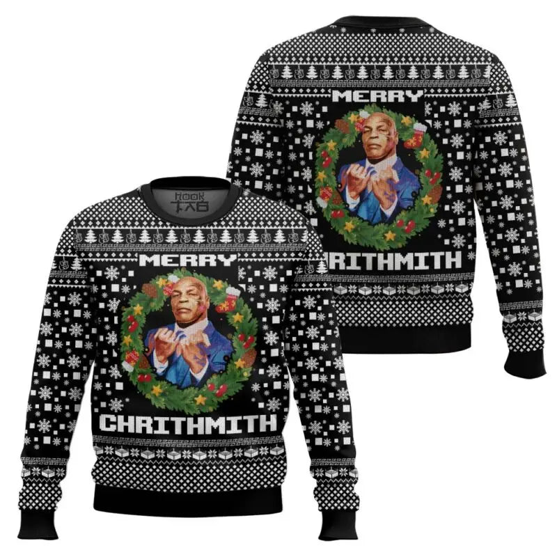 Weihnachtspullover Herren | Lustiges Boxen